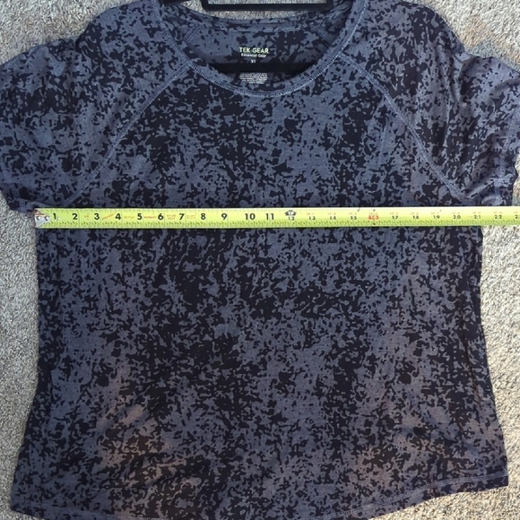 Tek Gear Blue Boxy Relaxed Short Sleeve Tee - Picture 6 of 6